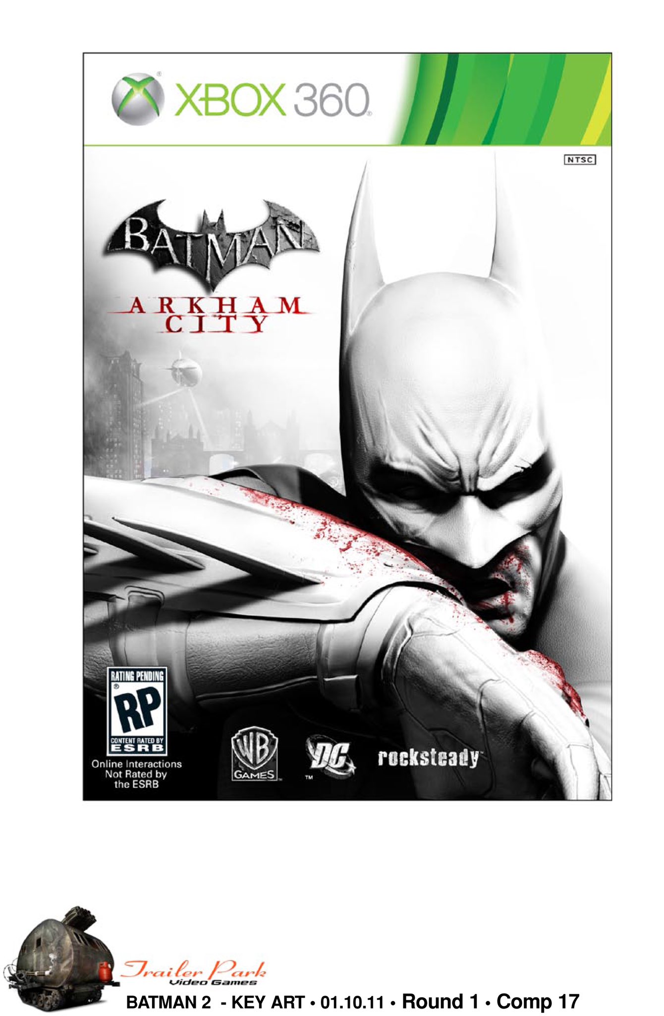 Pôster Batman Arkham Knight Key Art