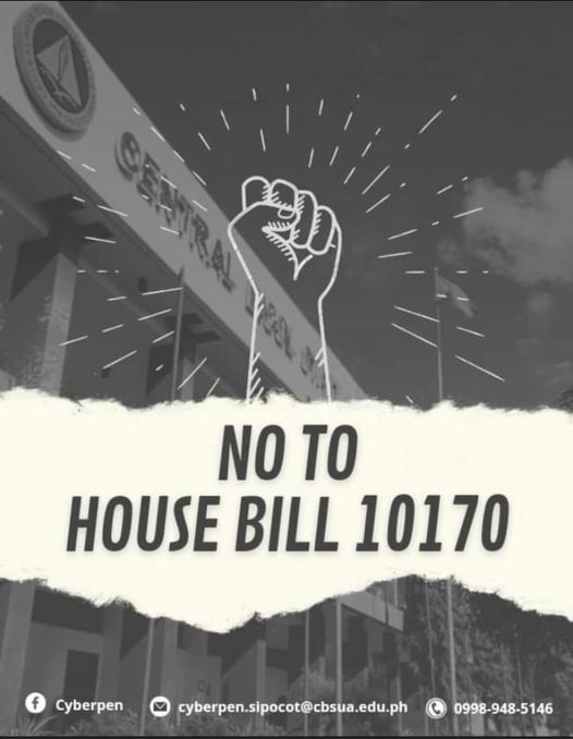 iamsieleeeee's tweet photo. #notohousebill10170 
#JunkHB10170
#LetCBSUANameStay
#NoToNameChange
#NoToGLRVUA🤮 https://t.co/EDtdcbZUHU