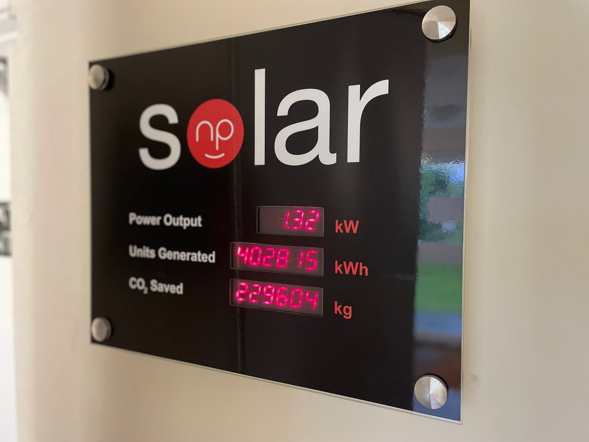 Some companies #greenwash their capabilities. We make a difference by saving tonnes of carbon every year and our customers reduce their impact on the #environment and improve their reputation. Even when it's cloudy and pouring with rain!  #sustainable #printing