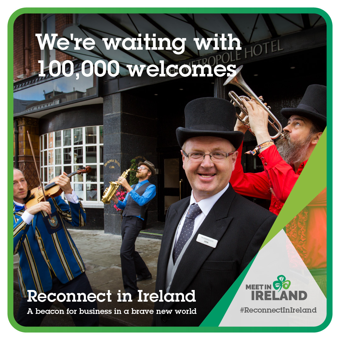 Ireland is officially open for #BusinessEvents! Reconnect with 100,000 welcomes, industry experts, colleagues, and global leaders at your next business event. Find out how to #ReconnectInIreland now. Visit meetinireland.com/reconnect-in-i…
#MakeitIreland