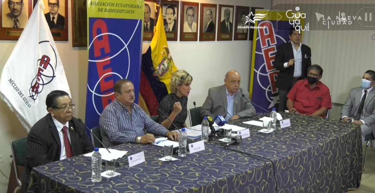 AernacionalEC's tweet photo. "Guayaquil exigirá resultado de los 24 millones que invertimos en tema de seguridad". @cynthiaviteri https://t.co/BuOZXCUkEB