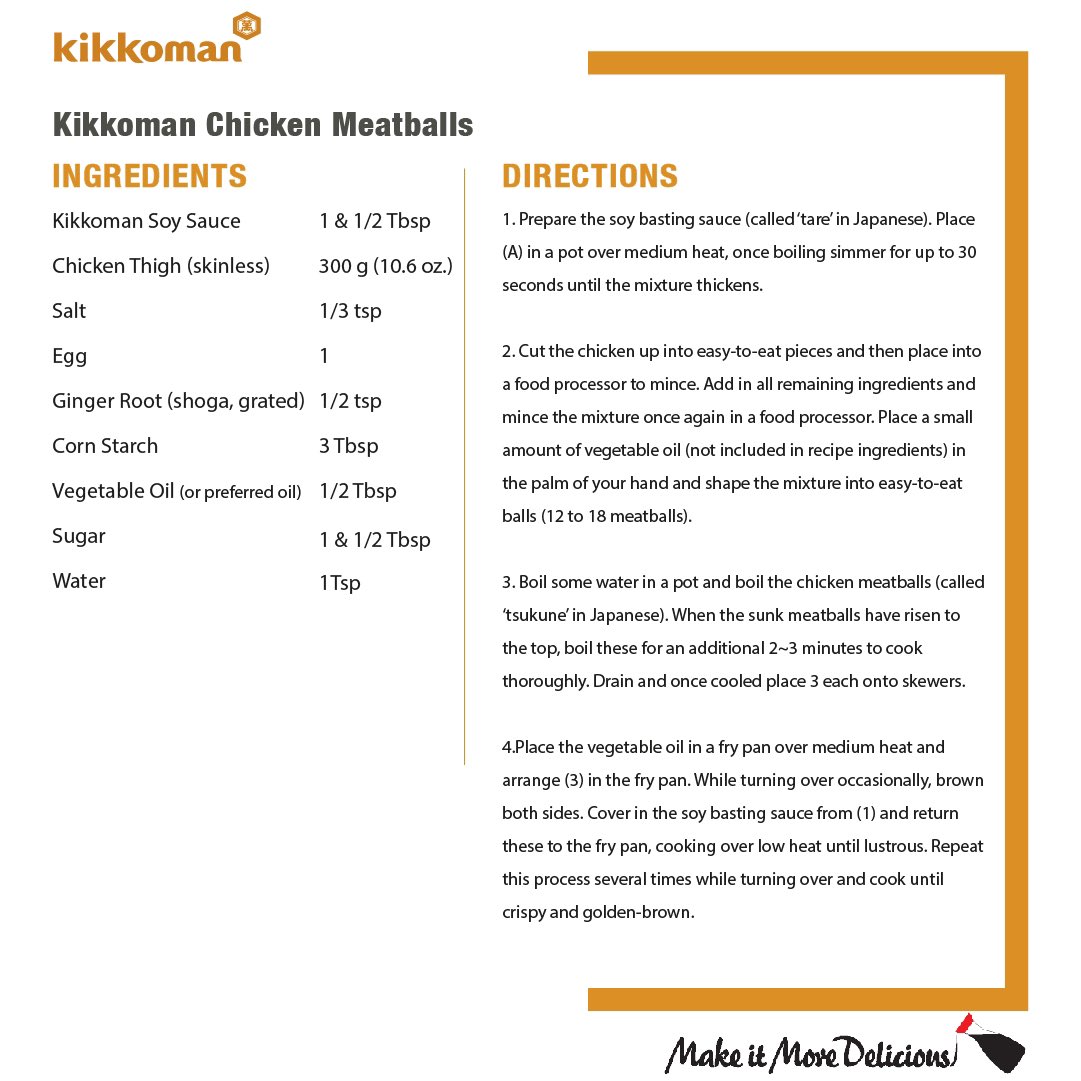 KikkomanIndia's tweet photo. The time has come...to enjoy chicken meatballs like never before! Wondering how? All you need is a dash of Kikkoman Soy Sauce! Try now and tag @KikkomanIndia to get featured on our page.
#KikkomanForChinese
#CookingWithKikkoman
#Kikkoman https://t.co/VNO0PBNHVq