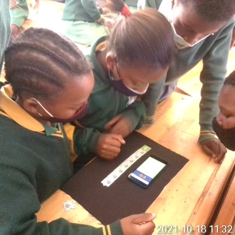 NMBSTC's tweet photo. The NMBSTC practitioners were at Stephen Nkomo Primary School today as a continuation of the month long outreach programme(s) geared towards teaching school learners coding skills this code month. π₯οΈπ»π‘π
#nmbsciencecentre #youthintech #codemonth #africacodemonth https://t.co/bNFMoVI3FC