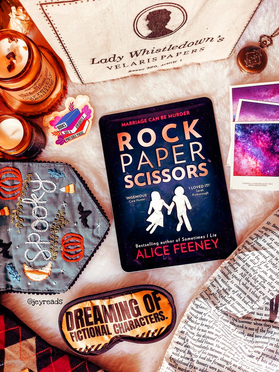JeyReads's tweet photo. Alice Feeney's Rock Paper Scissors is a riveting read. Filled with twists and suspense, I highly recommend this book. Check out my review of this intriguing book on my blog. 
https://t.co/mBfhk4T5Au https://t.co/8drBu2h8IC