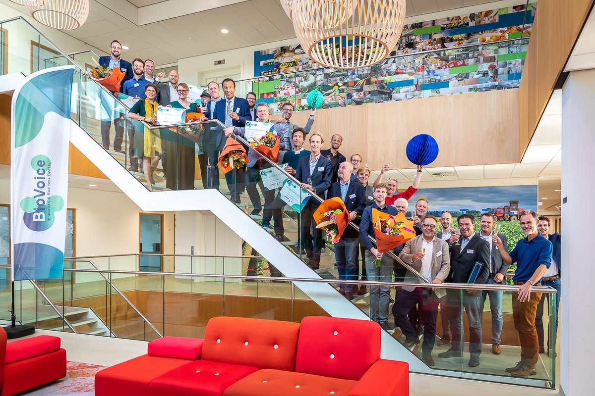 BioVoice 2021: een groot succes!
11 innovatiecontracten gesloten
€ 96.250 aan innovatievouchers uitgereikt
12 extra, alternatieve samenwerkingsvormen
Nu: de pilotfase, met een budget van ruim € 600.000
#TROTS
bit.ly/3vl1BVi