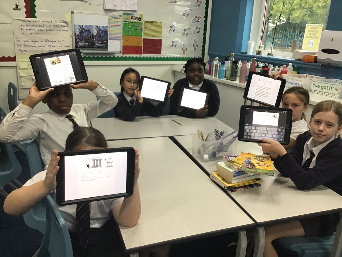 MRPAyear5b's tweet image. Creating Olympic athlete recruitment flyers linked to computing and Ancient Greece topic. We’re buzzing!! @mrpacomputing
