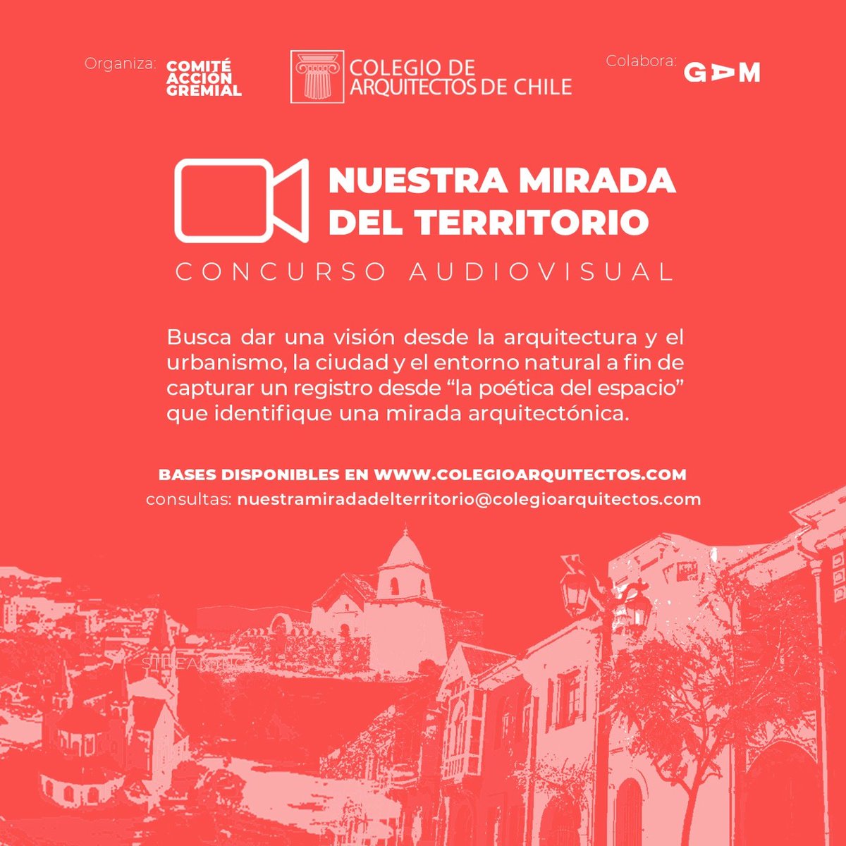 coarqlosrios's tweet photo. Participa del concurso audiovisual «Nuestra mirada del territorio», certamen que busca dar una visión desde la arquitectura y el urbanismo, la ciudad y el entorno natural.

Revisa las bases y toda la información acá 👇🏽

https://t.co/TmeQnwWx6M https://t.co/1PoRN8MbHg