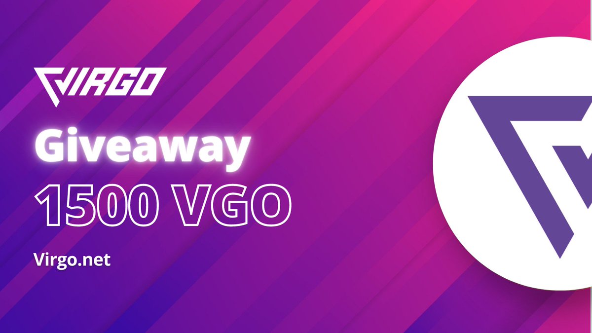 🎁 Here is a chance to win VGO!  

💥 150 VGO to 10 person / equivalent to 300$

✅ RT and Follow us
✅ Join t.me/virgoCommunity

⏰ 18:00 (UTC+1) on Oct.20

#VGO #Virgo #BNB #Giveaway