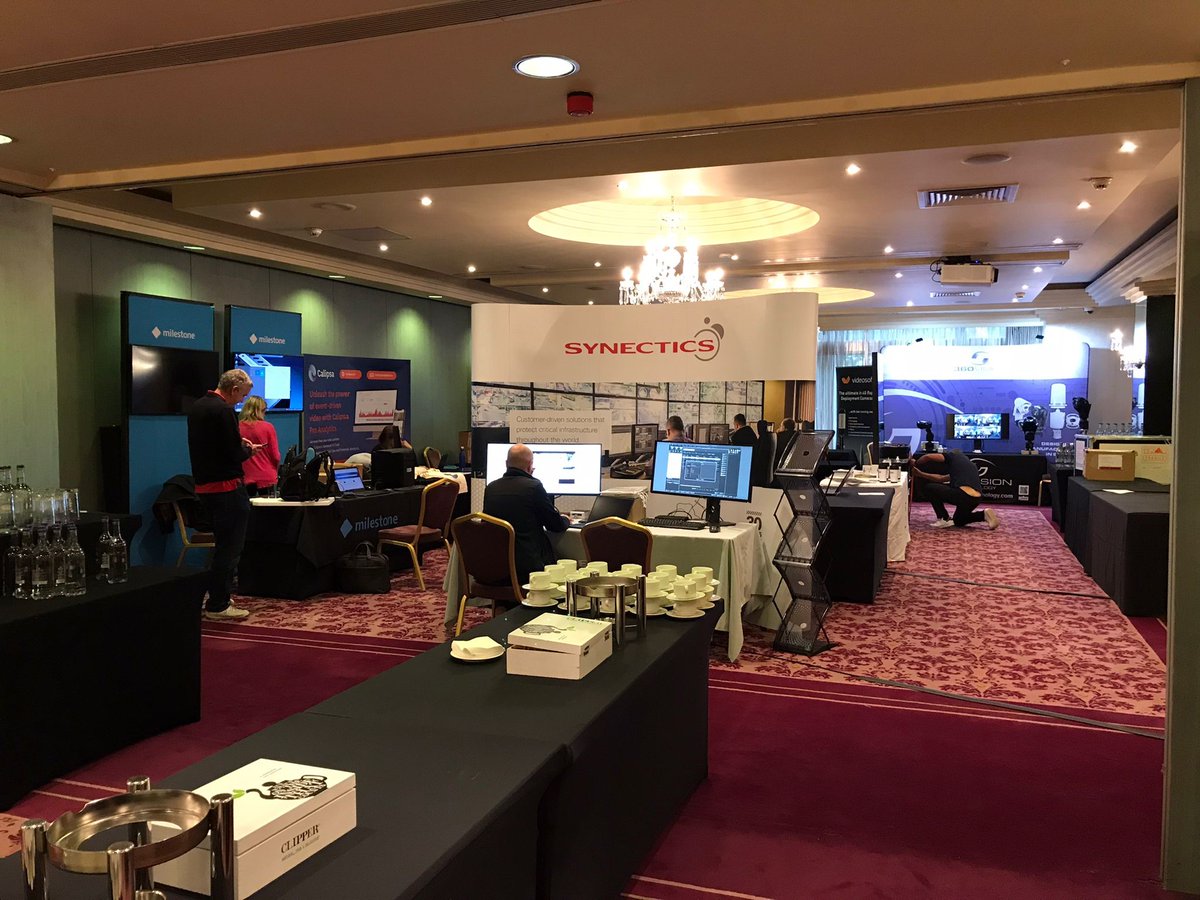 Back on site again today!
This time in the <a href="/BristolDoyle/">The Bristol</a> for an annual conference and exhibition for <a href="/globalmscsec/">GlobalMSCSecurity</a> 
Setting up for the exhibition and <a href="/MeningitisNow/">Meningitis Now</a> charity dinner today then full conference programme and exhibition tomorrow. So good to be back on our feet!