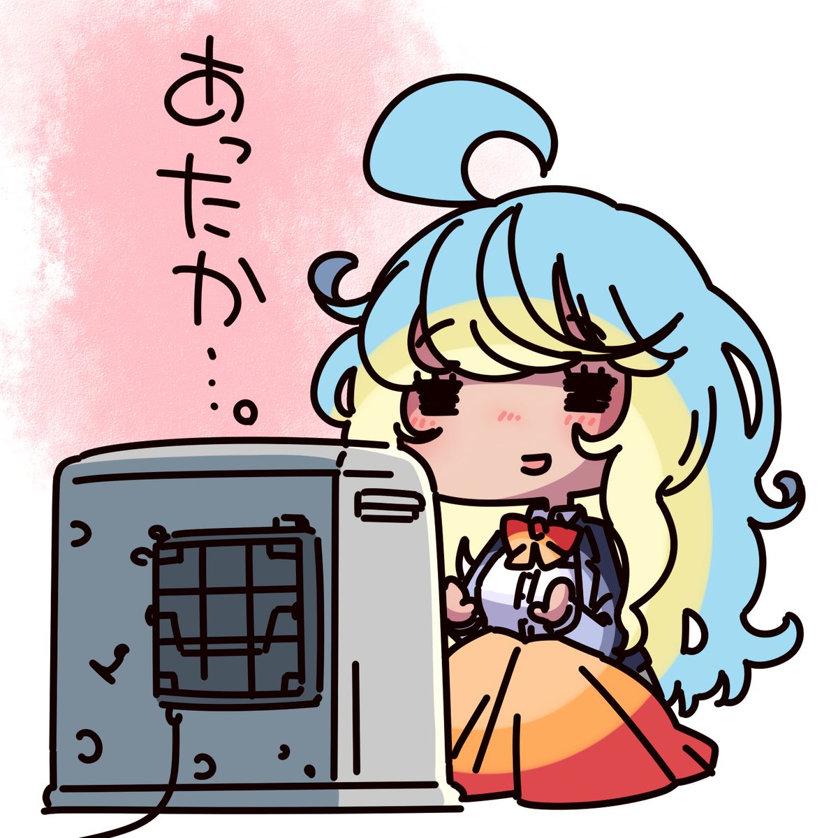 流石にストーブ出したよ。 