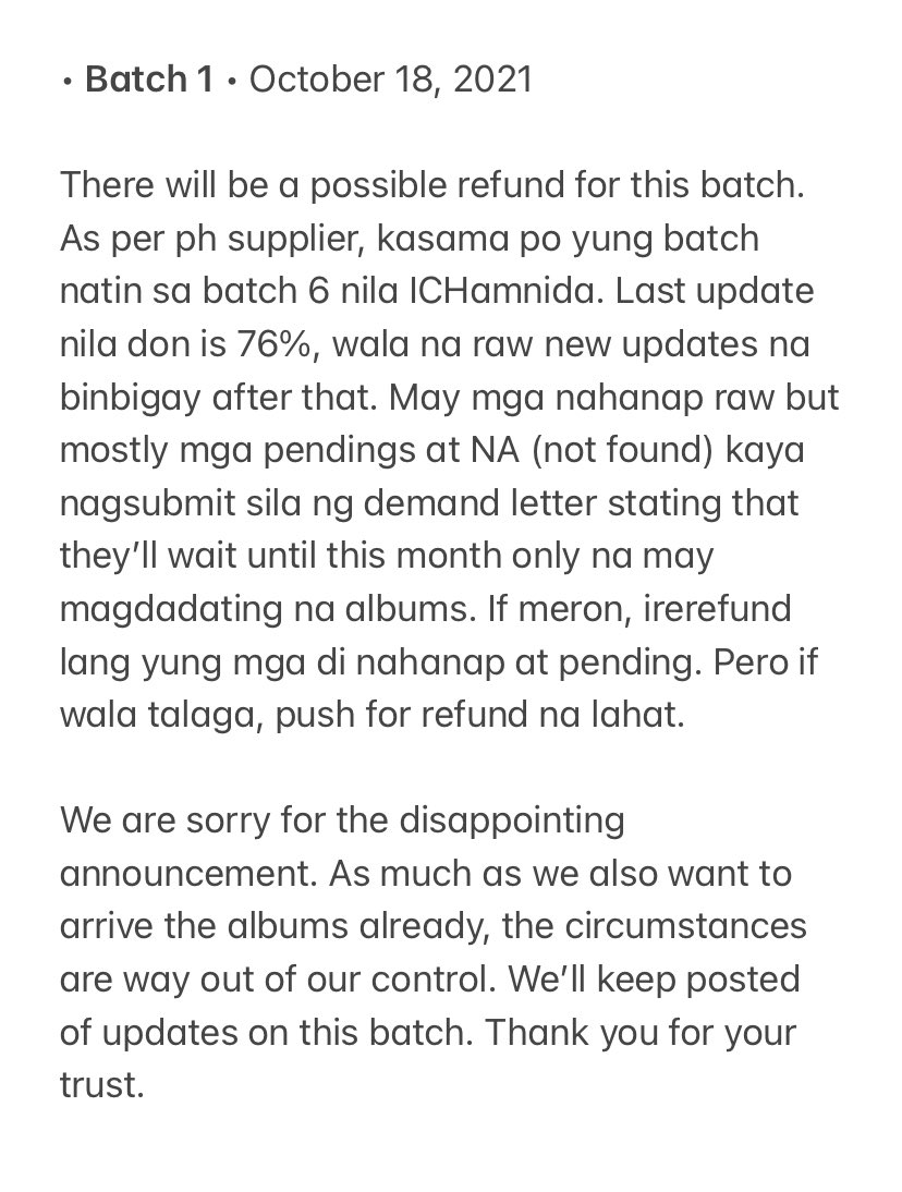 MangoPeach_PH's tweet photo. #MangoPeachUpdates 
• Batch 1 Pahanap Albums • 
[October 18, 2021] https://t.co/C2hqeceYtx
