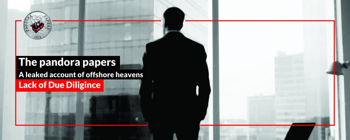 The Pandora Papers - A leaked account of offshore heavens - 

Lack of Due Diligence 

#globalscreening #PandoraPapers #duediligence 

linkedin.com/feed/update/ur…