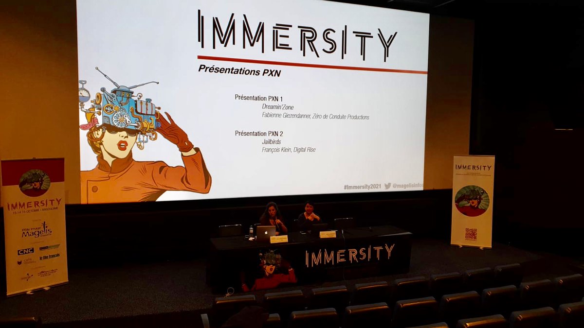 Retour en images sur la 4ème édition d’Immersity qui s’est déroulée à Angoulême 💥

Merci à toute l’équipe de <a href="/magelisinfos/">Pôle Image Magelis</a> pour l’organisation de ces trois journées de débat, brainstorming, retours d’expérience et ateliers pratiques autour de la création XR.