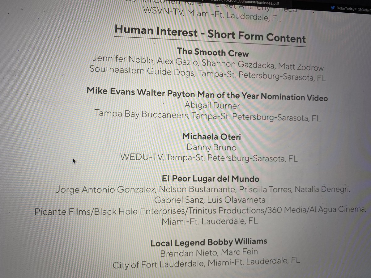 LuisOlavarrieta's tweet photo. El documental que realicé junto a un gran equipo está nominado a 3 premios EMMY.

Lamentablemente el protagonista de esta pieza falleció hace una semana. 

Querido Geremy este logro va dedicado a ti y a tu mami. 

Link del documental. 👇
https://t.co/vPNkP5zAfB https://t.co/PSVh0rRhrZ