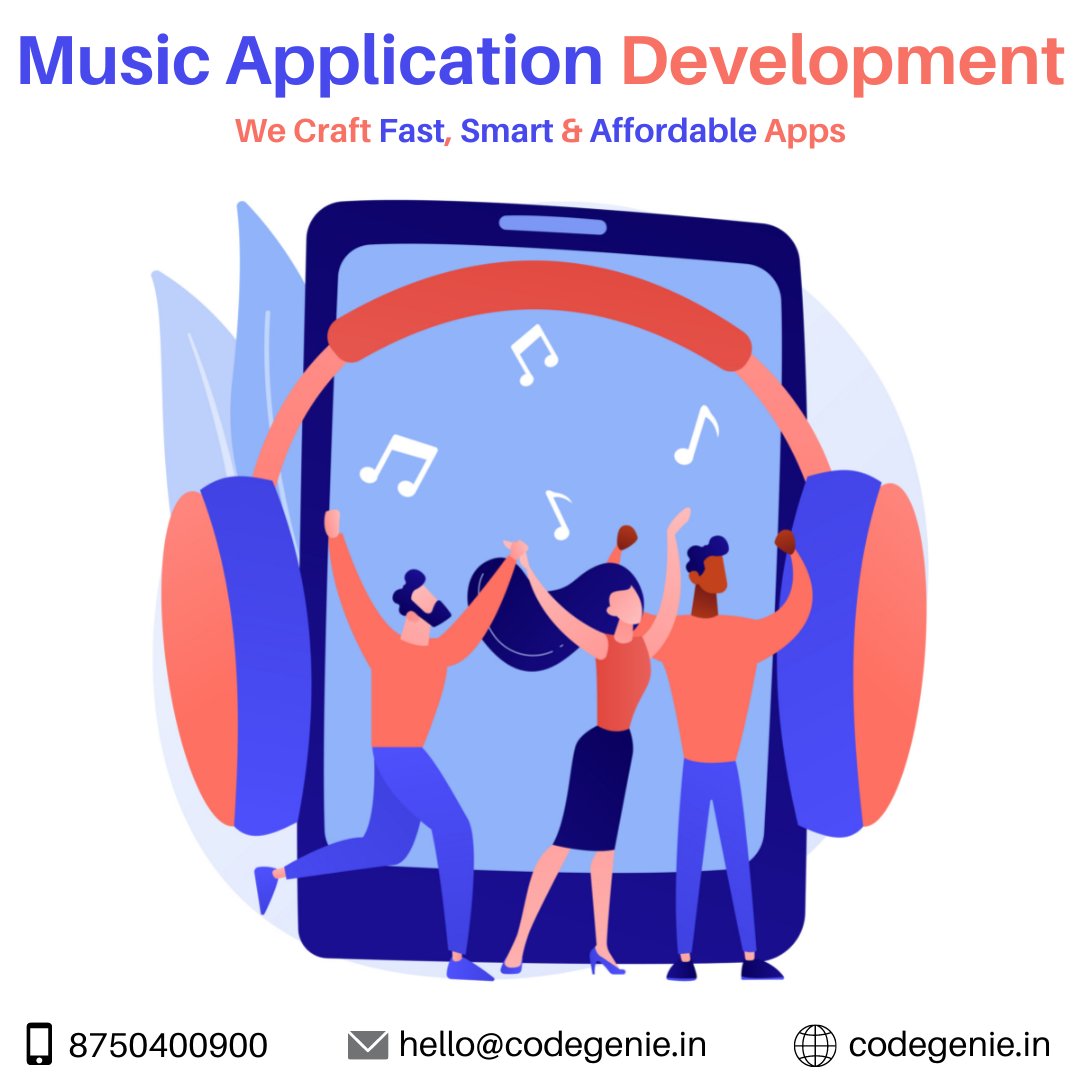 CodeGenie_'s tweet image. CodeGenie.in is a leading Web &amp;amp; Mobile App Development Company in Delhi offers best website, app &amp;amp; custom softwares.
Book a free consultation now!
Contact on: +91-8750400900
Image Source - Freepik

#musicapp #musicwebsite #musicappdevelopment #musicbusiness #iosapps