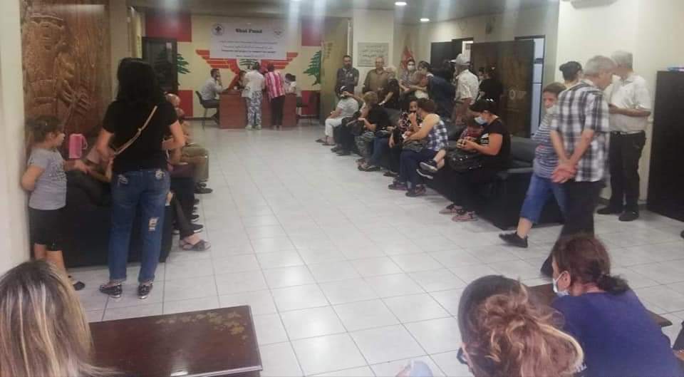 SyriacYouth's tweet photo. #syriacyouthunion distributes monthly financial aid to a lebanese families in need in Matn Region donated from shaifund. In cooperation with @CrossSyriac @schlomo_ned  October 2021 https://t.co/InHs6MSWJm