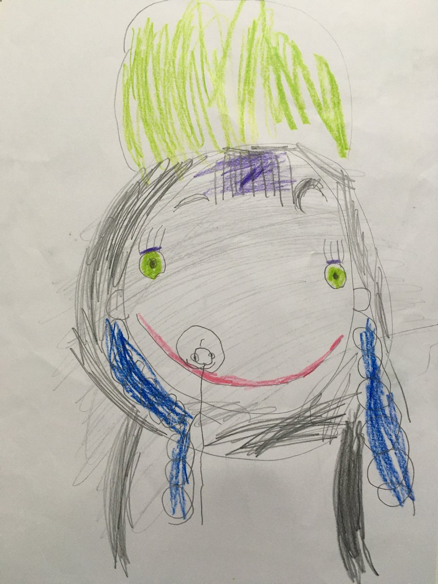 appleRattanapo7's tweet photo. หลานสาว5ขวบ👧🏻วาดให้🎨✍🏻 #kidart #niece #art #kiddraw #kid #artwork #drawing https://t.co/HqjP4hYkLD