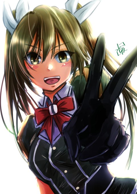 #艦これ版深夜の真剣お絵描き60分一本勝負
#艦これ版真剣お絵描き60分一本勝負_20211018
#利根 

ドヤ顔が似合う利根ねーさん 