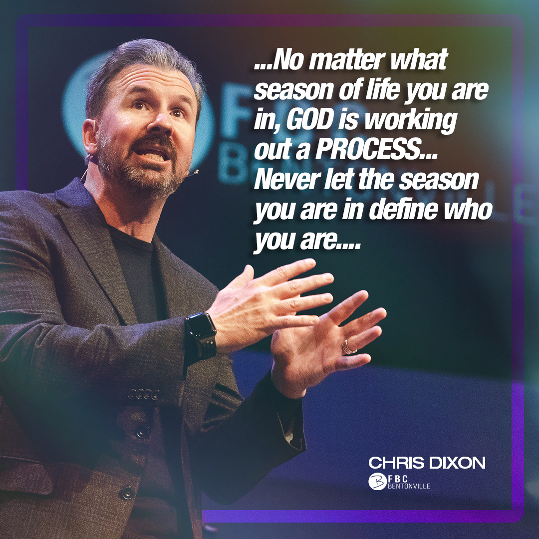 FBCBentonville's tweet image. GOD Is Working Out A PROCESS!