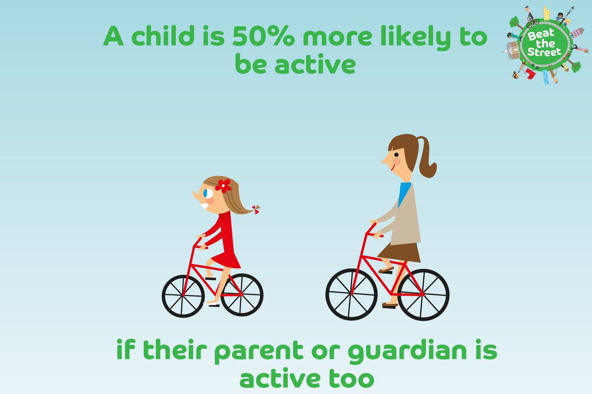Have you been playing Beat the Street alongside your children? Children are more likely to be physically active if their parent is keeping active too. #MovementIsLife #KeepActive <a href="/WestNorthants/">West Northamptonshire Council</a> @NorthantsPH <a href="/Nsport/">Northamptonshire Sport</a>