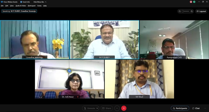 STPIVizag's tweet image. Keynote address by Shri. Sreedhar Kosaraju, President, @ITAssociationAP at “Workshop on Cyber Security” to #VIZAGIT during #NCSAM2021 Staff from various Startups/IT/ITES unit have actively participated @GoI_MeitY @Omkar_Raii #STPIINDIA @stpiindia #BeCyberSmart #STPIDATACOM