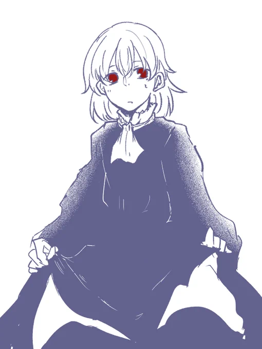 3日も描かないと絵の描き方を忘れてしまう稚魚ですリハビリ 