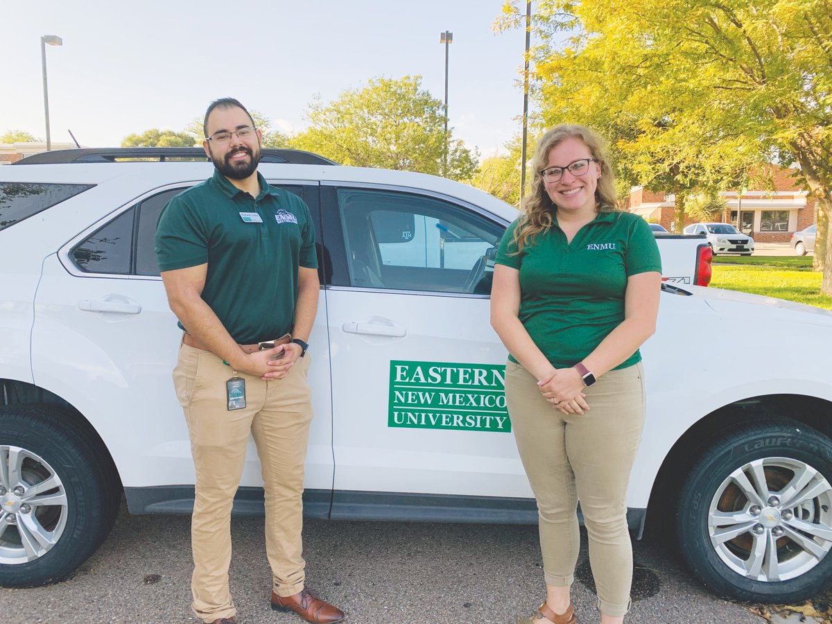 enmurecruitment's tweet photo. Hey #ENMUFutureGreyhounds! This week we have Cody &amp; KyAnna visiting the Lubbock area, Ryli &amp; Zech in the Amarillo area, and Kyle &amp; Zack in southwest New Mexico. If your school has a college fair this week, make sure to stop by and say “Hi”! #ENMU #CollegeFairs #NMCAC #TACRAO https://t.co/PHuAztbdFe