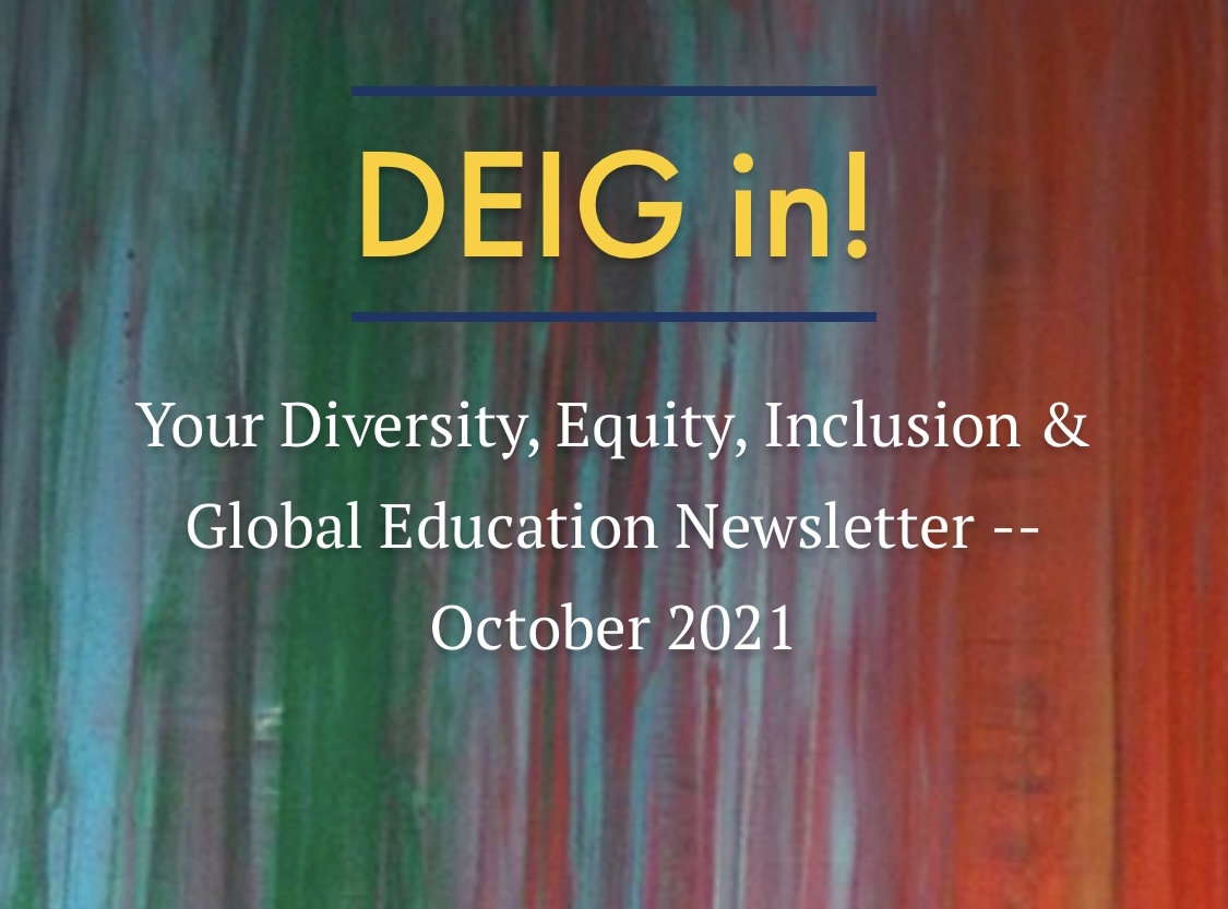 The October DEIG Newsletter looks at Latinx Heritage Month and more. spark.adobe.com/page/v4j5Z3wcX…