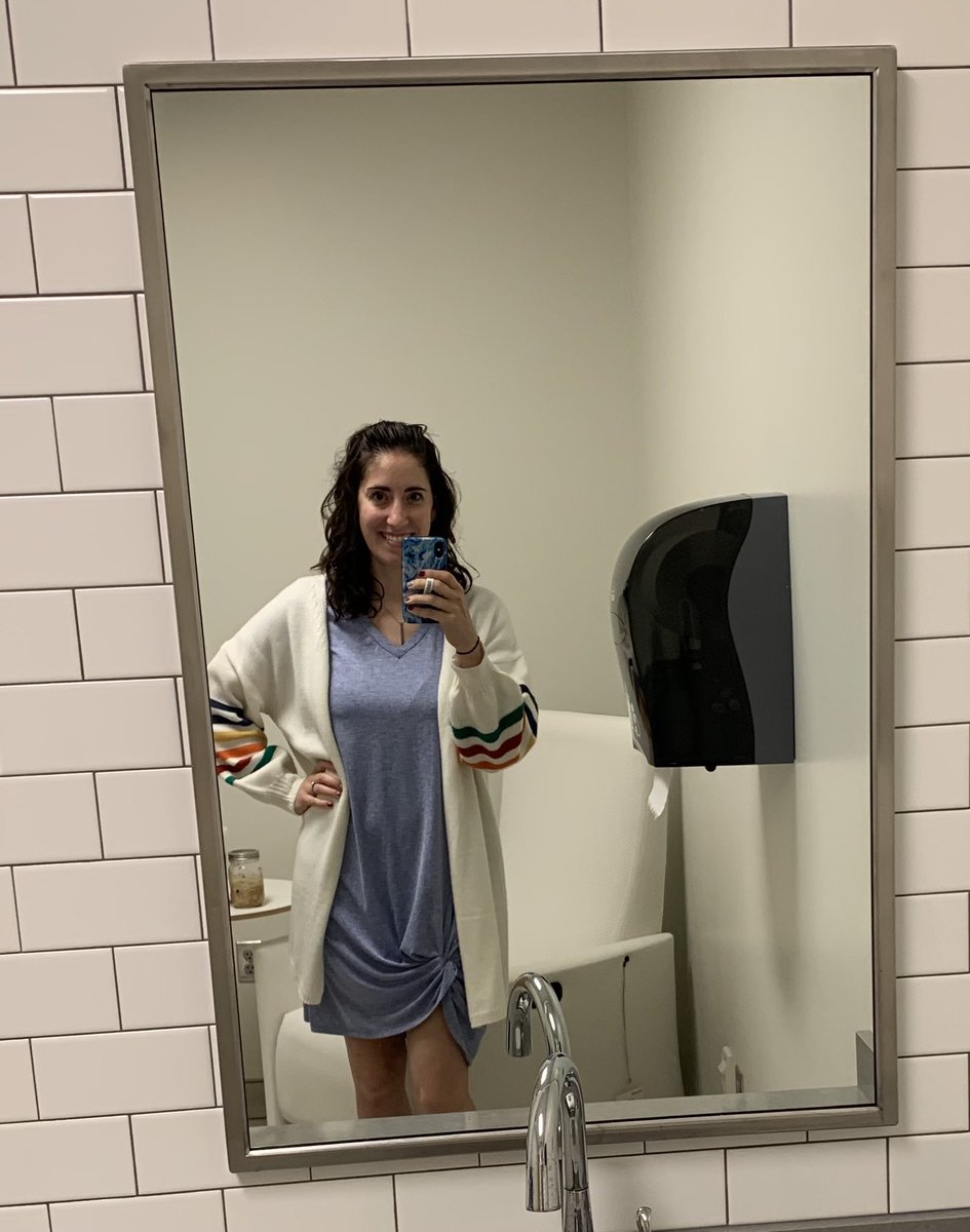 HandsOnSciABE's tweet photo. This week however is beginning with a #mondayfail. Usually I don’t have lab work on Mondays. So I decided to wear something nice. But I forgot I’m going to spend the rest of the morning teaching new grad students in my old research lab 🤦🏻♀️so you’ll find me in my #backupoutfit soon https://t.co/MuTJvnu1y6