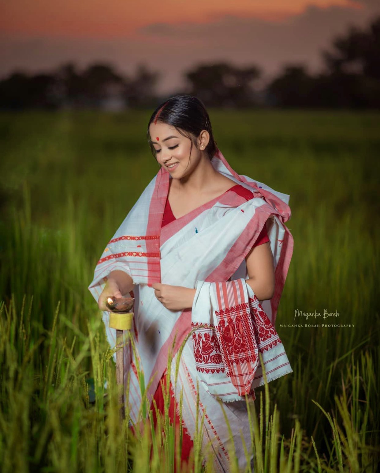 Tasting the flavours of Assamese culture. ❤ When @eaglegroup.assam sent us  these traditional outfits, we couldn't help but find a song and… | Instagram