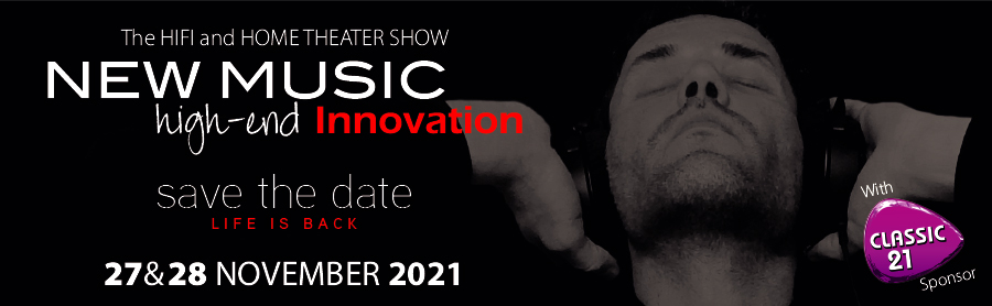 Innovation_show's tweet photo. NEW MUSIC HIGH-END INNOVATION
Hifi and home theater high-end show 2021
27 &amp; 28 november 2021
Le plus grand salon belge entièrement consacré
à la hi-fi et au home cinéma.
Het grootste Belgische salon dat volledig in het teken staat van hifi en home cinema.
With @Classic21 https://t.co/tyJtPBK0NM
