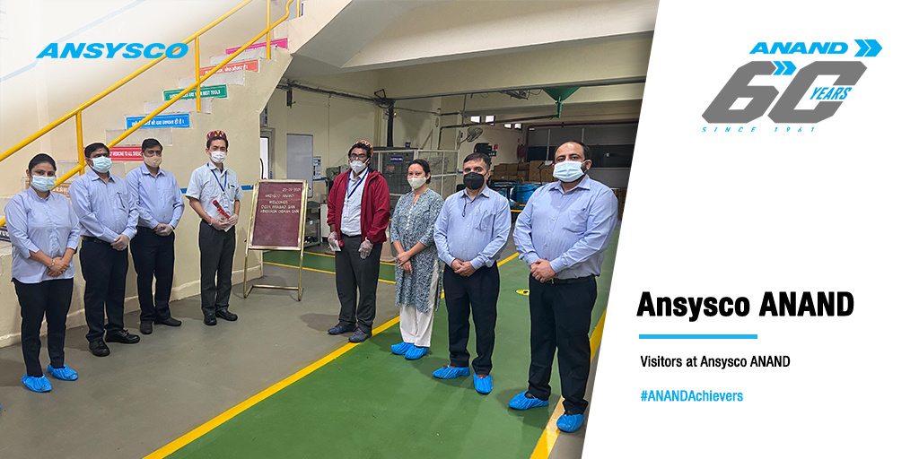 ANANDGroupIndia's tweet photo. Ansysco ANAND, Parwanoo plant recently welcomed Mr. Hiromasa Ogawa and Mr. D.D.M. Prasad from Engine Design, @Maruti_Corp, who had made a special trip for the Coolant Manufacturing Process audit.
#ANANDGroupIndia #AnsyscoANAND #Plant #Visit #MarutiSuzukiIndia #Engine #Coolant https://t.co/Q17as1x5d6