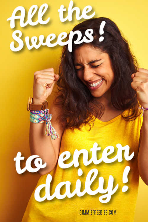 GimmieFreebies's tweet photo. Top Sweepstakes You Can Enter Daily! https://t.co/wlJUWbkSXQ #RoundupLists #_Evergreen #EnterDaily https://t.co/dGXPw3FypL