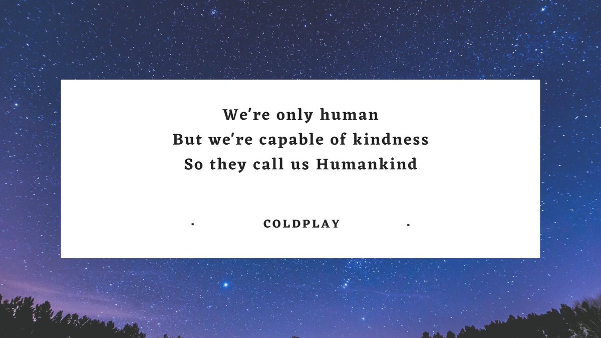 MilenahMusic's tweet photo. Damn, this is the kind of lyrics humankind needs. #BeKind 🌷 https://t.co/NnVIbYtYas