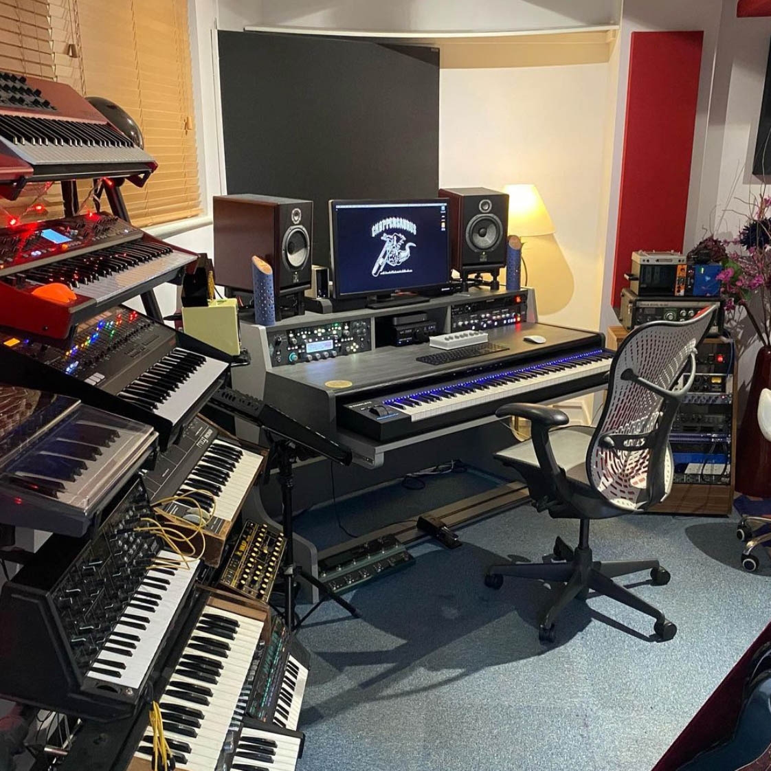 AntelopeAudio's tweet image. “I have been using the Antelope Orion 32+ since April 2018 and it’s been a really important addition to our studio. It's simple and rock solid. The number of ins and outs works really well for us, as we have a lot of keyboards and synths.” - Chøppersaurus.