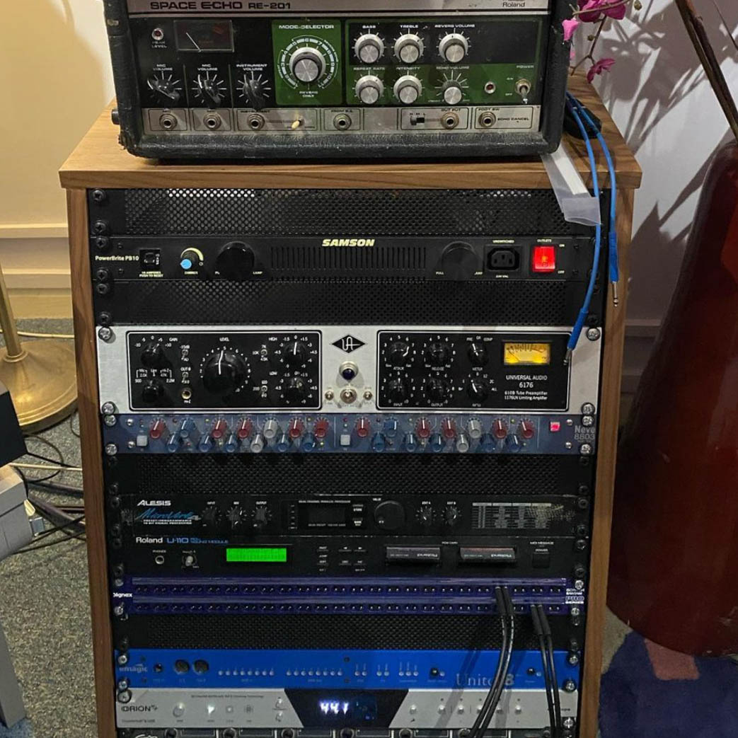 AntelopeAudio's tweet image. “I have been using the Antelope Orion 32+ since April 2018 and it’s been a really important addition to our studio. It's simple and rock solid. The number of ins and outs works really well for us, as we have a lot of keyboards and synths.” - Chøppersaurus.