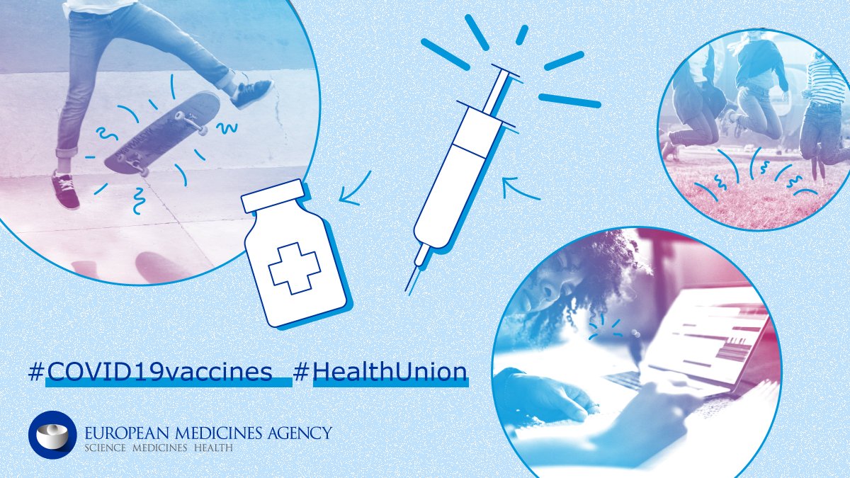 EMA_News's tweet photo. EMA starts evaluating an application to extend the use of BioNTech/Pfizer’s COVID-19 vaccine, #Comirnaty, to children aged 5 to 11.
Read the full press release: 
👉https://t.co/j07hskkjRO
#COVID19vaccines https://t.co/EENKB10NcV