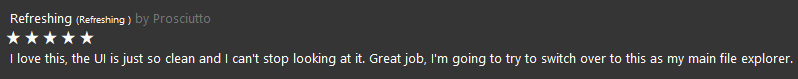 AppsJpt's tweet photo. Check out what users saying about Shrestha Files Pro. Get it now: https://t.co/zMHYxQZa9m #ShresthaFiles #Windows10 #FileManager #DualPane #WindowsUI #Apps #Free #FreeForNow https://t.co/kPMdarpUP0