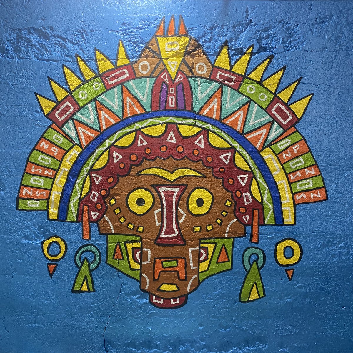 tonypassero's tweet photo. Mask 6 at the Hola Mural
#murals #12thward #art #chicago #publicart #create https://t.co/Ae1uQ9E04u