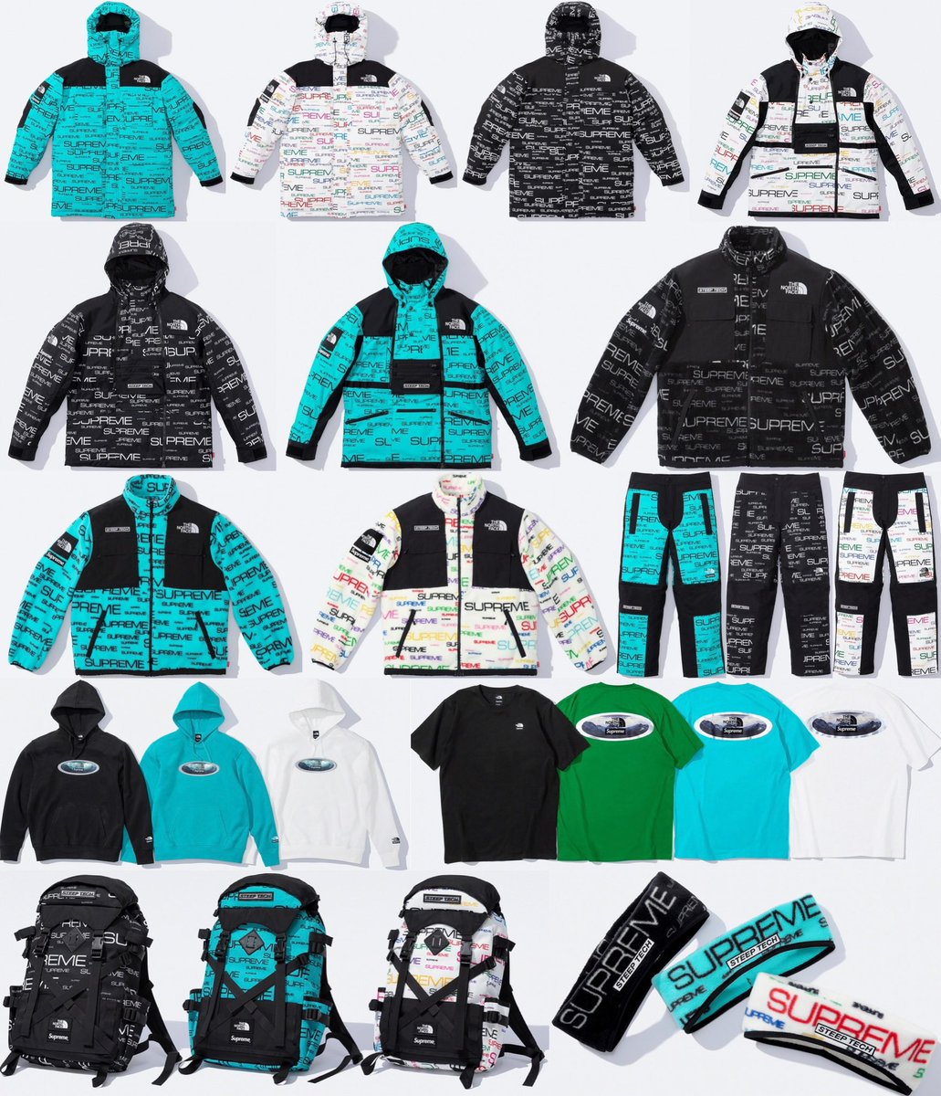 SoleCalendar's tweet photo. 🗓 10/21: Supreme/The North Face Steep Tech Collection
#solecal #solecalendar #supreme #thenorthface #tnf #steeptech https://t.co/e6ZWfO9JP7