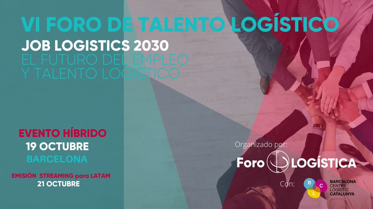 PortdeBarcelona's tweet photo. La directora de Personas del #PortdeBarcelona, Ana Bernabeu, participará en la mesa redonda ‘La logística del futuro y el nuevo profesional logístico’, en el marco del @forodelogistica 2021.

⏰Mañana, 11:10h.
Incripción 👉 https://t.co/Dm91jPYQIN https://t.co/CGlGbxakNW