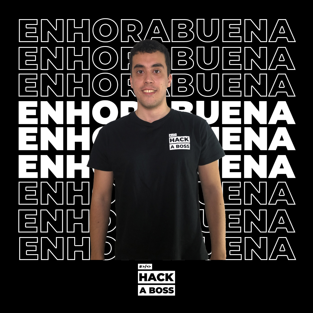 hackaboss_'s tweet photo. Pues esta semana vamos a hacer una #HiringWeek como hicimos en verano y empezamos precisamente, con José López, #warrior que ya tiene recorrido en @scastraining como analista programador. 

Va a por el quinto mes, ni más ni menos. Y lo que le queda...Mañana más. 😏❤️🙌🏻 https://t.co/f11l5hja7m