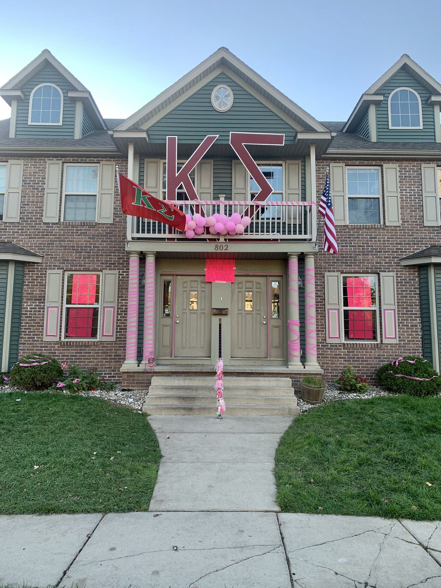 Our house is looking great, thank you <a href="/ztacmich/">ZETA TAU ALPHA.</a> ! #ZetasThinkPink2021