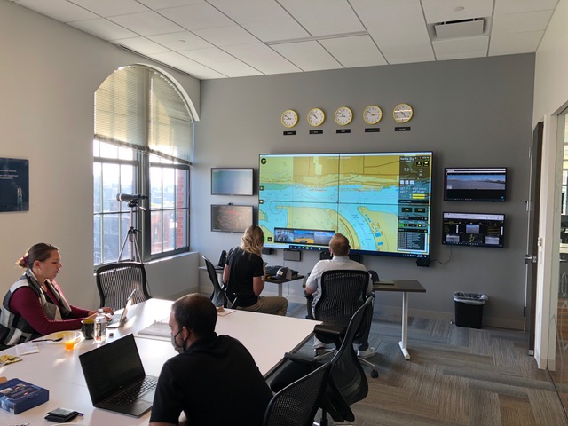 SeaMachines's tweet photo. A final salute and THANK YOU to our team and the @AMOunion officers in #Boston for the hard work and effort they put into the past two weeks of #TheMachineOdyssey. We appreciate your enthusiasm for #maritimetechnology and this next phase of #ocean #mobility. https://t.co/cFVsKNPtBL