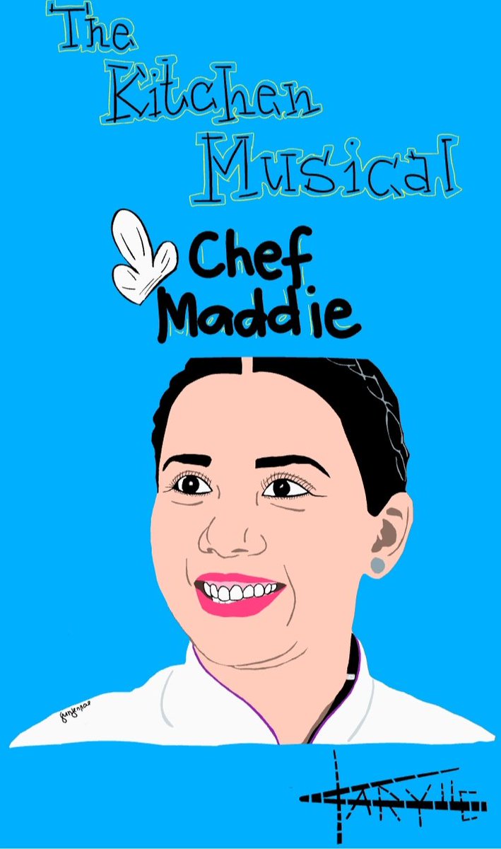 Sunsenrae16's tweet photo. Chef Maddie @anakarylle 💚💙
#10th
#Thekitchenmusical https://t.co/A2a0reeKuA