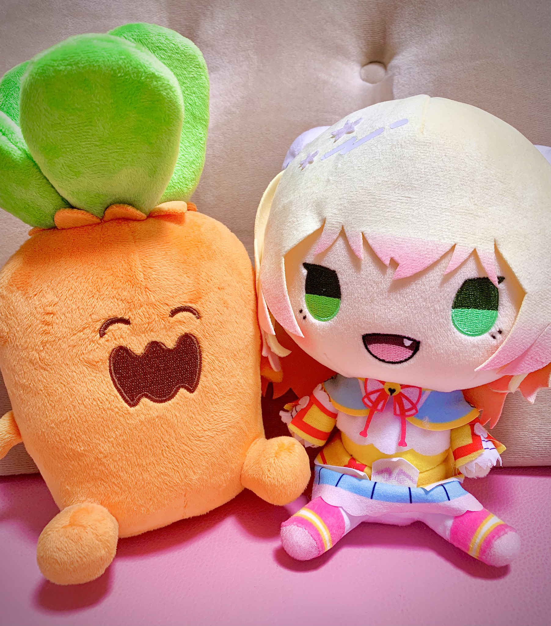 返品?交換対象商品】 ホロライブ もちどる 桃鈴ねね ぬいぐるみ