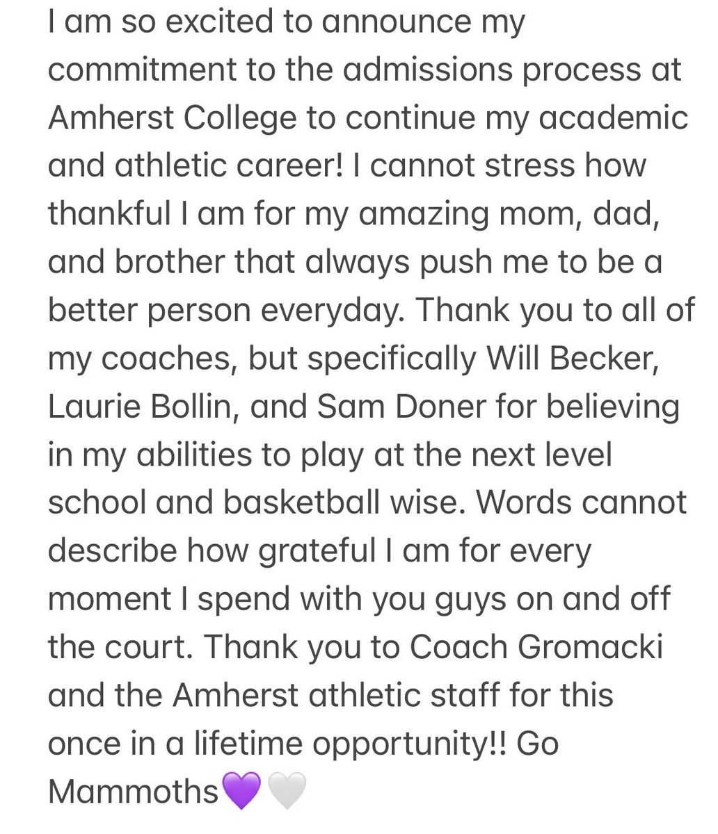 So excited for the next 4!!!💜🤍 <a href="/BayStateJags/">Bay State Jaguars</a> <a href="/taborbball/">Tabor Girls Hoops</a> <a href="/willbecker9597/">Will Becker</a> <a href="/LaurieBollin/">LAURIE BOLLIN</a>