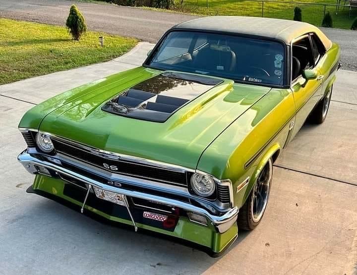 What do you think of this Nova?
❤ COMMENT 👇
.
🇺🇸Follow @hotroddepotlv
⁣
#classiccar #musclecar   #restomod #classicsdaily #streetrod #protouring #streetcar #customcar #americanmuscle #americanmusclecar #hotrodsandmusclecars 
⁣#hotrod #hotroddepot #hotrodparts  #lasvegas