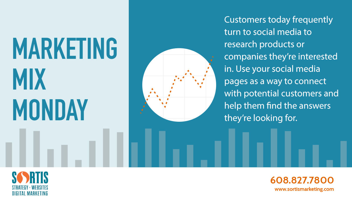 SortisMarketing's tweet photo. Potential customers are looking at your profiles to learn more about your organization — use social media marketing to make sure your profiles are current and informative!

#SocialMediaMarketing #SocialNetworking #Marketing #Networking #Business #DigitalMarketing #WorkWithSortis https://t.co/eYO7yJ7LBY