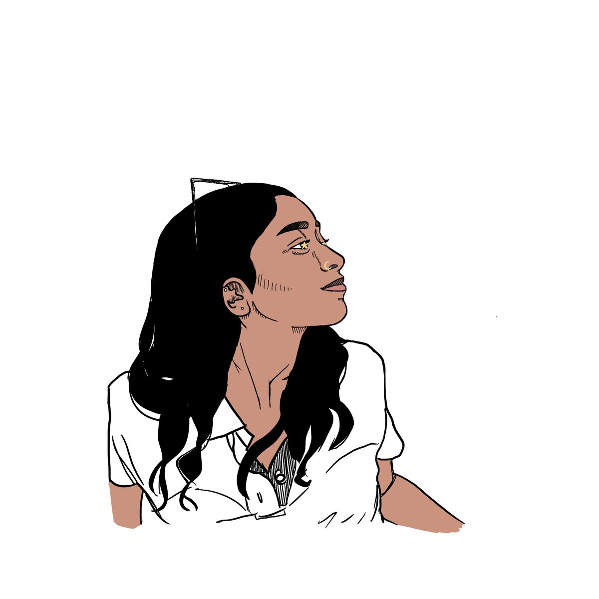 solcitrea's tweet photo. “starry-eyed” 
graphic self portraits https://t.co/sD5crSc7c6